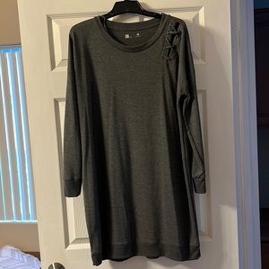 Cute casual sweatshirt dress
